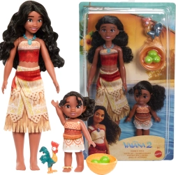 Set de păpuși DISNEY VAIANA 2 – Vaiana și Simea cu accesorii