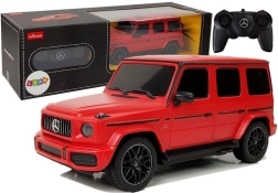 Mercedes AMG G63 Mașină R/C cu telecomandă 1:24 Roșie 2.4 G