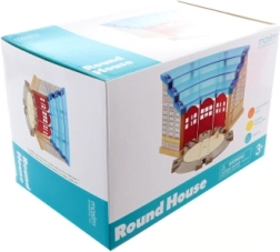 Maxim Depou cu placă turnantă pentru trei locomotive