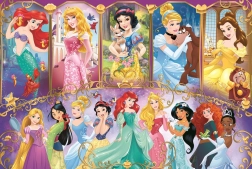 Puzzle Disney Prințese 160 piese - Portrete ale Prințeselor