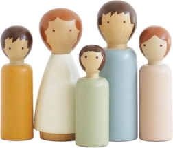 Le Toy Van familie din lemn pentru căsuță