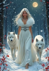 Puzzle BLUEBIRD Regina lupilor 1000 piese