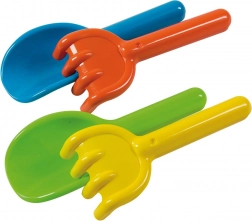 Set de grădinărit pentru copii: Lopățică și greblă - 18 cm