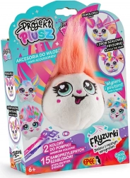 Set creativ cu pluș și airbrush manual Iskierka