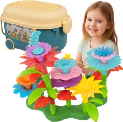 Set creativ de construcție Grădină de flori 3D, 139 piese
