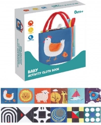 Cărticică senzorială pentru cei mai mici – imagini contrastante și activități