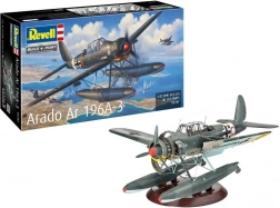 model din plastic al avionului arado ar 196a-3 seaplane 1/32
