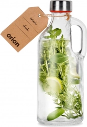 Sticlă din sticlă cu mâner 550 ml