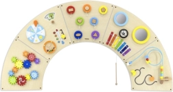 Viga Montessori panou senzorial de perete – arc senzorial