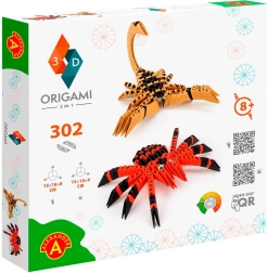 Origami 3D - 2 în 1 păianjen, scorpion