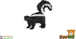 Figurină din plastic cu sconcs dungat 5 cm