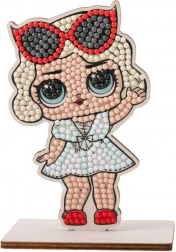 Pictură cu diamante LOL Surprise: Leading Baby – CRYSTAL ART