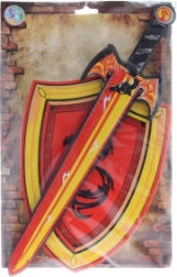 Sabie și scut din spumă pentru copii