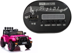 Panou muzical pentru mașinuța electrică pentru copii cu acumulator