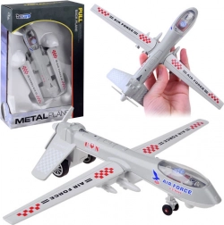 Dron metalic cu efecte de război