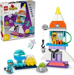 LEGO® DUPLO® 10422 Aventură spațială cu naveta 3 în 1