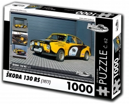 Puzzle RETRO-AUTA Škoda 130 RS (1977) – 1000 piese
