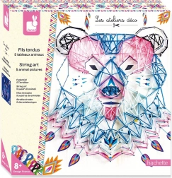 JANOD Creăm cu șnururi - Animale Deco