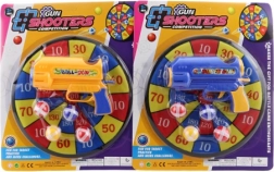 Țintă cu mingi și pistol pentru copii