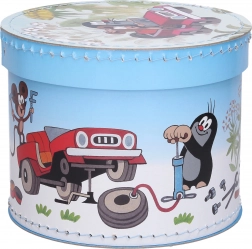 Cutie rotundă cu motiv Krtko 20 cm