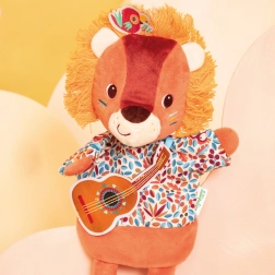 Păpușă de mână Leul Jack de la Lilliputiens