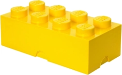 Lego cutie de depozitare 8 galbenă