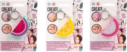 Balsam de buze în formă de fruct cu breloc