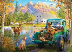 Puzzle Lacul cântător 1000 piese EUROGRAPHICS