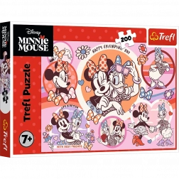 Puzzle 200 piese – MINNIE MOUSE Obiceiuri