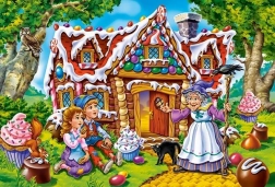 puzzle maxi 40 piese hansel and gretel