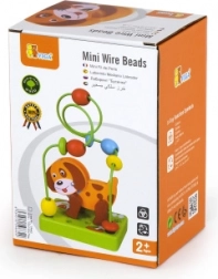 Labirint din lemn cu cățeluș