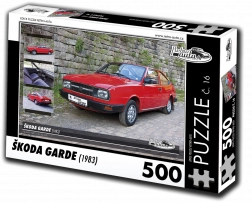 RETRO-AUTA Puzzle 1koda Garde 1983 500 piese