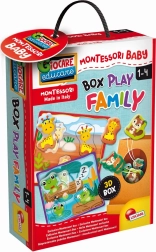 LISCIANI Puzzle de încastrare BOX PLAY FAMILY – pui