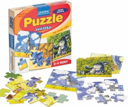 Granna puzzle animale – primele mele puzzle-uri pentru copii