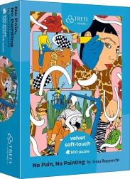 Puzzle Trefl Velvet Soft Touch UFT 500 piese – fără durere, fără picturi
