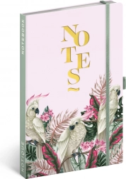 Carnet de notițe liniat Notique Kakadu 13 × 21 cm