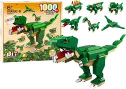 Set de construcție dinozauri 6‑în‑1 DIY Dinosaur Set 1000 piese