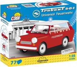 COBI Trabant 601 Universal pompieri 1:35 (77 piese)