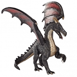 mojo dragon de oțel – figurină de colecție detaliată