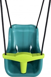 Leagăn pentru bebeluși din plastic, turcoaz, 2Kids Toys