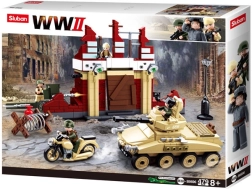 Sluban Bătălia de la Stalingrad – set de construcție compatibil cu LEGO