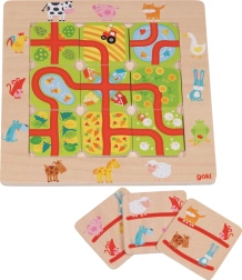 Goki joc de masă Găsește calea spre fermă
