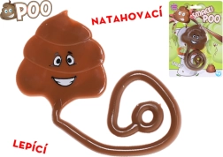 Căcat lipicios și extensibil 32 cm – jucărie amuzantă pentru copii