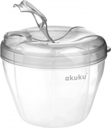 Dozator pentru lapte praf AUKU gri