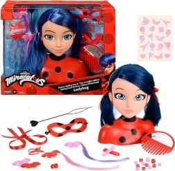 Cap de coafat MIRACULOUS LADYBUG Marinette Deluxe cu accesorii