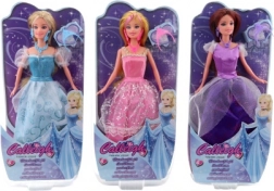 Păpușă articulată 29 cm cu coroniță