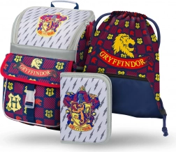 Set școlar 3 în 1 BAAGL Zippy Harry Potter Gryffindor – ghiozdan, penar și săculeț