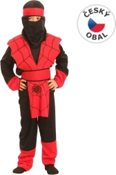 Costum de carnaval pentru copii ninja păianjen 110–120 cm
