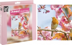 Pictură cu diamante păsărică 20 × 20 cm