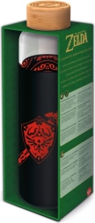 Sticlă din sticlă cu husă 585 ml Zelda